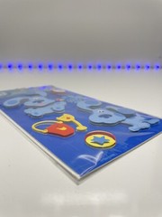 Lot Of 7 Sheets Of Stickers Blue’s Clues Baby Shower Grandma Grandpa Stickers