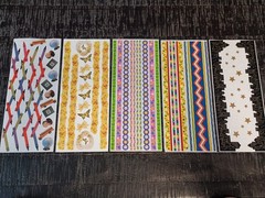 Huge Lot of 40 over-sized scrapbooking sticker sheets many brands & themes