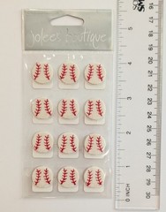 Jolee’s Baseball Photo Corners Scrapbooking Stickers