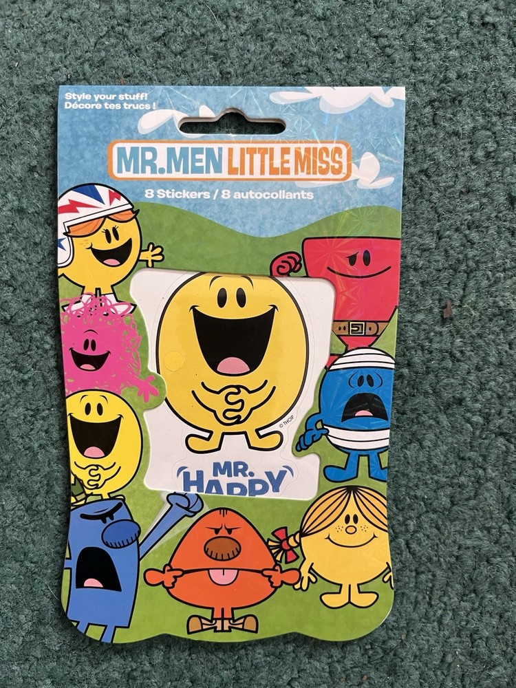 Little Miss Mr. Men Puffy Stickers Roger Hargreaves / By Sandy lion