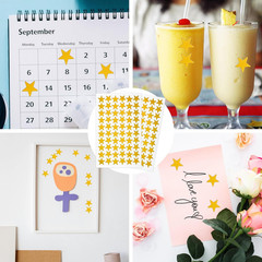 Gold Star Stickers 600 Pack Foil Reward Stickers 0.6 Inch Classroom 10 Sheets