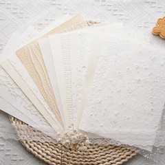 Versatile 15 Pcs Textured Paper Set – Perfect for Scrapbooking & DIY Projects