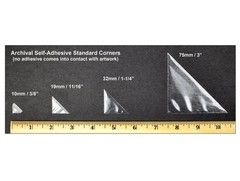 Mounting Corners Full 10mm 3/8″ PKG 250 – Archival Photo Corners