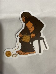 Lot of 10 Assorted Outdoor Bigfoot Sasquatch Yeti Swamp Ape Believe Stickers