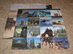 Reminisce Design 12×12 Double Sided Paper Lot(8) ~ Travel….Canada