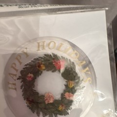 Victoria’s Garden Real Flower Stickers, Holiday Theme, Multicolor Assorted
