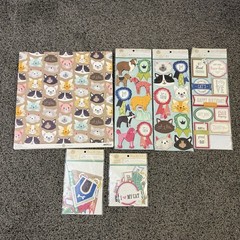 Anna Griffin Best In Show Collection 3D Stickers Embellishments & 24 12×12 Paper
