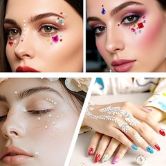 2774pcs Gem Stickers Jewels for Crafts, Self Adhesive Rhinestone Jewel Stick …