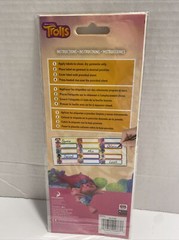 Trolls Sticker Labels 30 Count Sandy Lion SL3106 NIP Name Tags Badges ID Labels