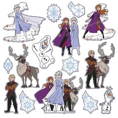 Disney Frozen II Puffy Stickers Birthday Party Favors 1 Sheet New