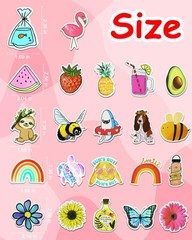 200Pcs Water Bottle Stickers for Kids Cute Stickers for Water Bottles