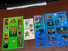 Vintage Sandylion Disney Atlantis The Lost Empire Movie Stickers 2 sheets +++