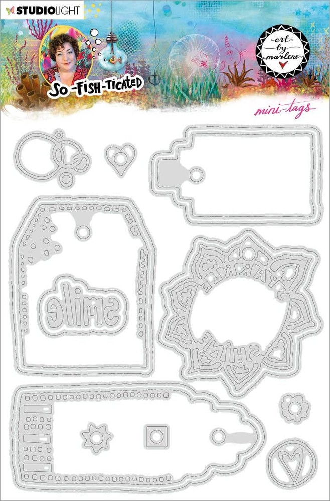 STUDIO LIGHT – METAL CUTTING DIES – MINI TAGS