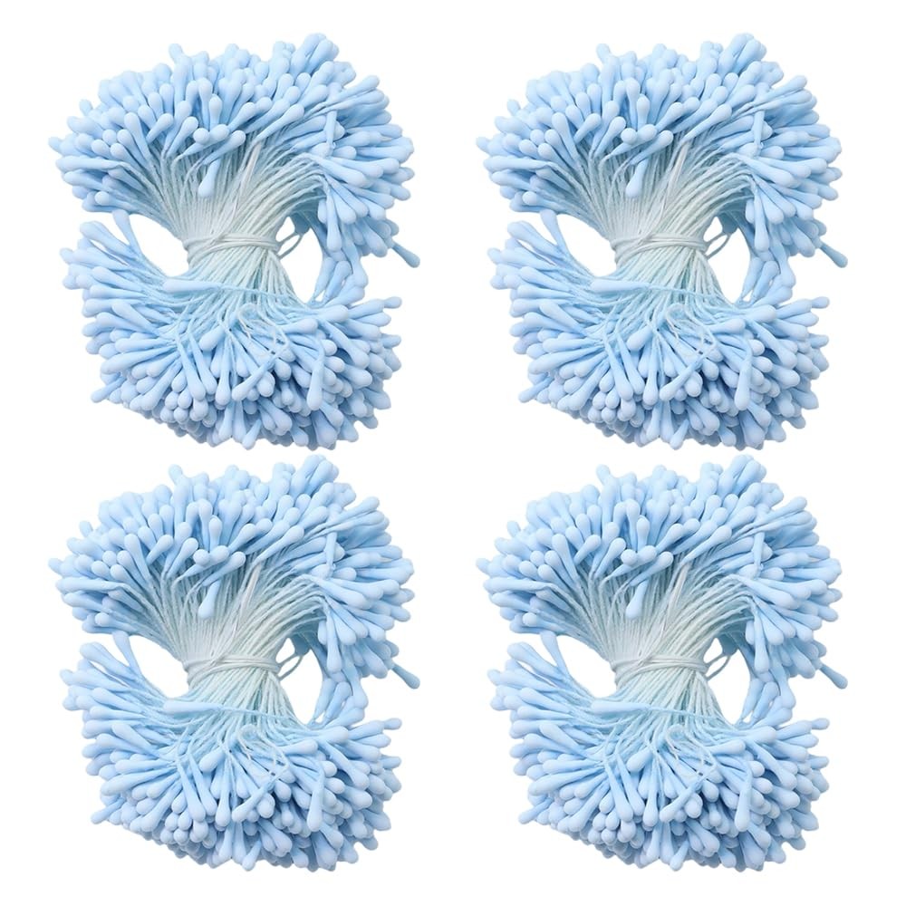 HAHIYO 700Pcs 2mm Light Blue 2mm-Matte Blue-700Pcs, Matte
