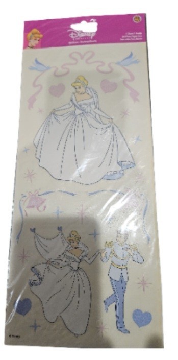 Sandylion sticker designs Cinderella & Prince sticker sheet 12×6