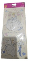Sandylion sticker designs Cinderella & Prince sticker sheet 12×6