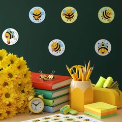 1000 Pcs Bumble Bee Stickers for Kids School Classroom Reward DIY Crafts