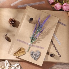 80 Pcs Junk Journal Supplies,Junk Stickers,Card Making Supplies Brown