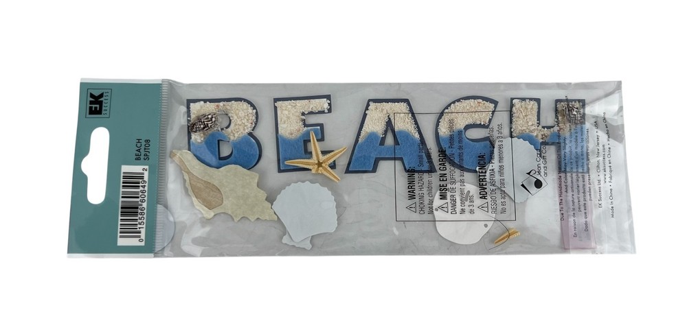 Jolee’s Boutique 3D Dimensional Stickers You Choose Beach Ocean Summer Pool Sun