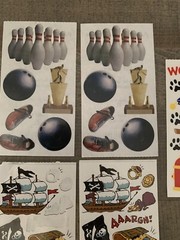 Frances Meyer Stickers Soccer Balls 502 Puppy Fun 839 Pirates 902 Bowling 920