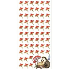 Violette Stickers – Mini Mushrooms – 1 Woodland Forest Sticker Sheet – Planners