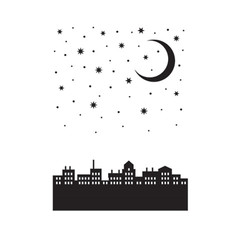 #44 Darice Embossing Folder Essentials CITY MOON 30041351