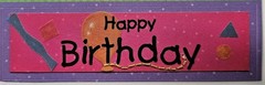Pebbles Birthday Girl-Blonde Cardstock Stickers Yellow Hair Balloons Party Gifts