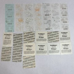 Sandylion Smile Makers Mrs. Grossman’s Mix Lot Of 20 Mod Stickers