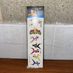 Vintage Power Rangers Stickers Sheet 1995 Saban Paper Art Mighty Morphin