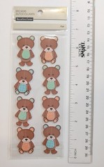 RARE Recollections Teddy Bears Baby Toys Scrapbooking Stickers