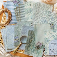 30Pcs Vintage Scrapbook Paper DIY Junk Journal Planner Supplies Wall Collage Art