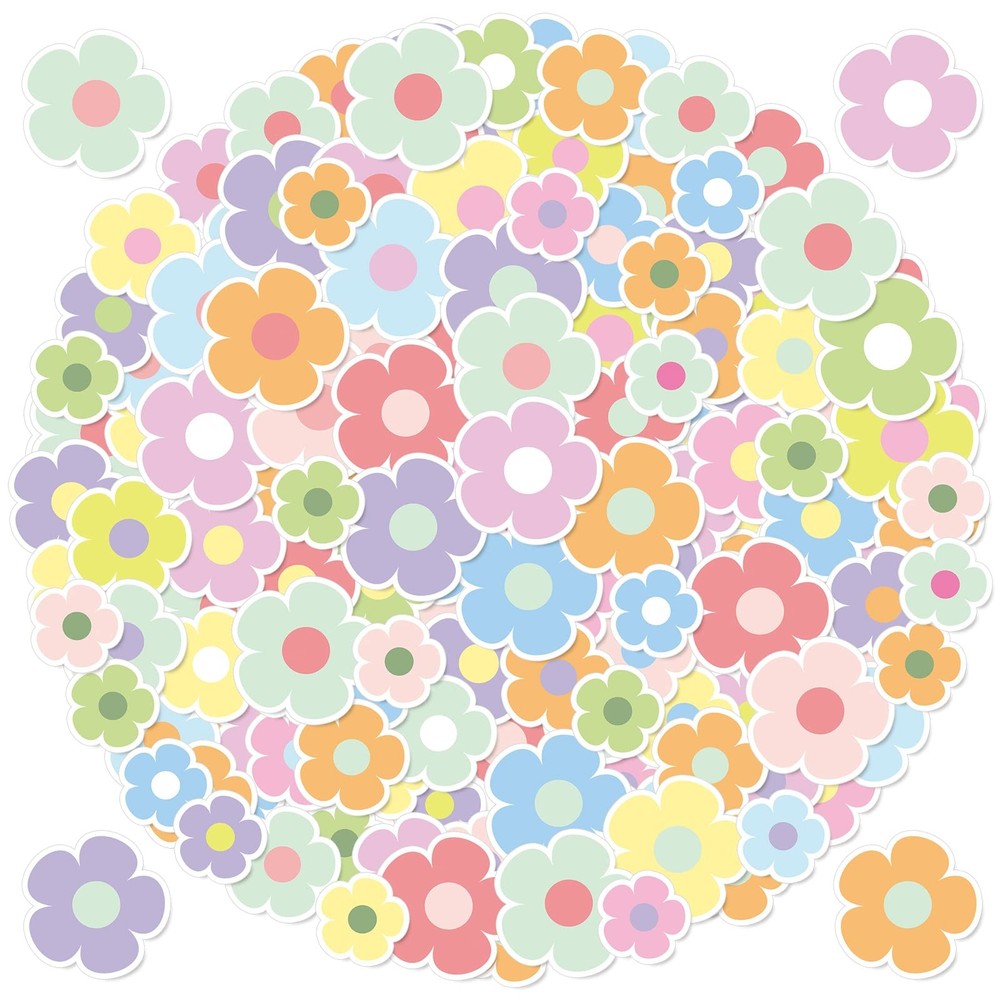 630 Pcs Mini Daisy Stickers Bulk Small Flower Stickers Pastel Flower Decal De…