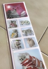 Large Mixed Lot Hallmark / Jolee’s / StickyPix CATS & KITTENS Stickers, some 3D