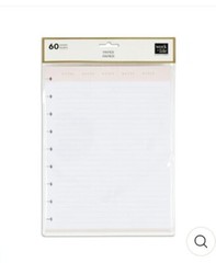 HP Classic «Work + Life Neutral Modernist» Filler Lined Paper, 60 Sheets