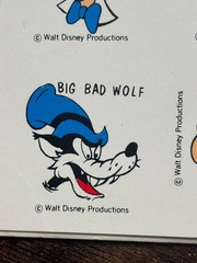 Disney Hallmark Seals Vintage 1960s Mickey Minnie Pluto Goofy 8 characters