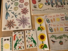 Spring Summer Garden Scrapbooking stickers LOT Mrs Grossman’s Creative Memories