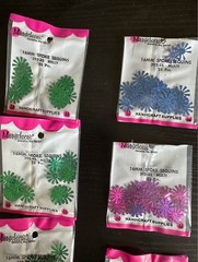 Bulk Vintage Craft Sequin Lot / 41 Packs for Sewing, DIY, Scrapbooking