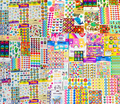 2100+pcs Giant Large Lot Scrapbook Stickers Border Die cuts Kits Rub On Transfer
