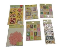 6 Packs K&Company And Studio 112 Scrapbooking Stickers