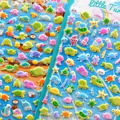 Small Sticker for Kid Adult Tiny Sticker for Phone Case, Notebook, Scrapbooking