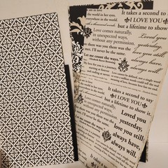 Teresa Collins MR & MRS Wedding Scrapbook Flocked Cover & More **READ**