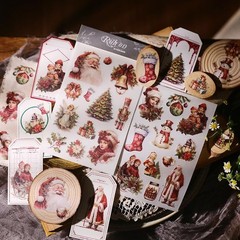 Rub on Transfers Stickers 2 Sheets for Crafts Cloth Glass Acrylic Wood Furniture