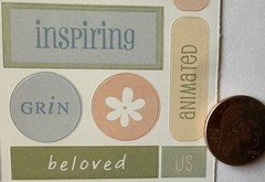 DON’T COMPROMISE YOURSELF Stickers(36pc)ChatterBox •Memories•Phrase•Card Making•