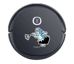 Full Color Rosie The Robot with Feather Duster Sticker for your Robot Floor Vac