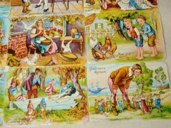 PZB Germany Classic Children’s Story Book Paper Scrap Reproduction