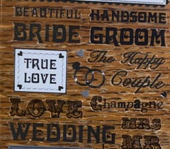 Sticko WEDDING DAY BRIDE Groom Mr Mrs Happy Couple True Love💗Marriage Stickers