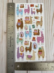 Stickers Llama Llamas Matte Finish Paper Unique Carrying Suitcases New Novelty