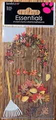 Essentials Tree W/ Leaves Seasons Fall Changing Colors Leafs Scrapbook Stickers