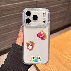 200Pcs Princess Stickers Pack – Cute Cartoon Decals for Kids, Teens & Adults – W