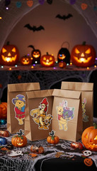 Winnie The Pooh & Friends Halloween Sticker Set – 26 Piece